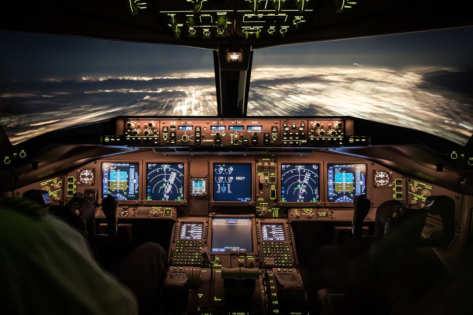 Airliner Cockpit